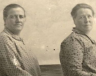 Foto - Lijntje Huizer--06-08-1883--onbekend-links of rechts-misschien twee zussen-Bron-Facebook-Eva Suzanne Sparreboom--12-03-1972--30-06-2018