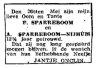 Huwelijksherdenking - Fop Sparreboom--13-03-1909--Bron-CBG