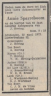 Overlijden - Annetje Sparreboom--03-12-1910--22-04-1972--Bron-4-Krant-Trouw-25-04-1972-p10