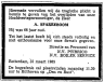 Overlijden - Arie Sparreboom--17-02-1899--Bron-CBG-Familieadvertenties