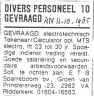 Overig - Jan Hendrik Sparreboom--04-07-1909--Electro Technisch Bureau Sparreboom vraagt personeel - 11-10-1985 - ETB. is Electro Technisch Bureau