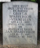 Grafsteen - Jan Sparreboom--10-07-1890--Bron - OB