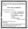 Overlijden - Alida Maria Sparreboom--29-07-1893--Bron-CBG Familieadvertenties