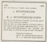 Jubileum - Johannes Sparreboom--10-08-1905--Aankondiging 60 jarig huwelijk-Bron-Krant-Nunspeet Vooruit-16-05-1990-p2