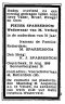 Overlijden - Pieter Sparreboom--24-05-1884--Bron-CBG