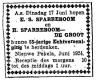 Huwelijk - Egbert Sybrands Sparreboom--03-05-1844-- 55 jarig huwelijk-Bron-CBG